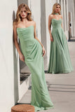 CHIFFON FITTED GOWN