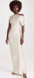 AMANDA UPRICHARD ELROY SILK MAXI DRESS