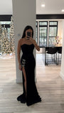 BOW VELVET GOWN