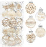 20 PIECE RUSTIC CHRISTMAS ORNAMENTS