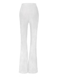 SILVER LONG POCKET SILVER TROUSERS