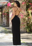 Robe longue Chelsea - Noir