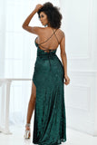 Eclipse Gown - Emerald Green