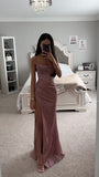GLITTERY CORSET GOWN