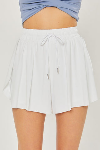 TWO IN ONE DRAWSTRING SHORTS