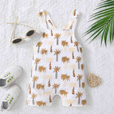 KIDS BOTANICAL PRINT OVERALLS