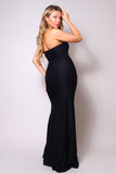 STRAPLESS SWEETHEART MAXI GOWN
