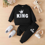 KING GRAPHIC TEE AND PANT SET