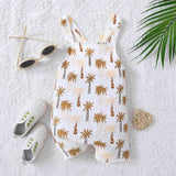 KIDS BOTANICAL PRINT OVERALLS