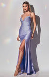 STRETCH JERSEY STONE GOWN