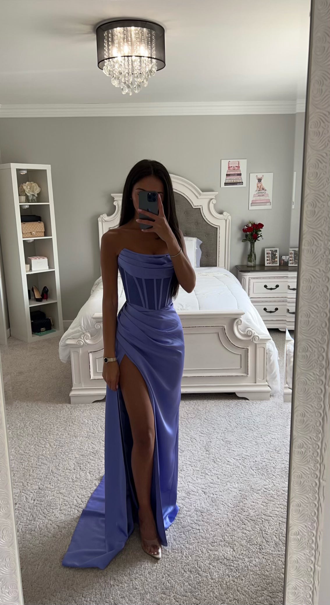 GISELLE PURPLE LINED CORSET GOWN – SHOP DDMINE