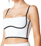 LINED SPORTS TANK TOP
